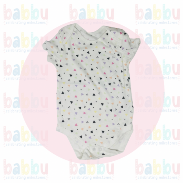 Bodysuits 24-36 Months - Triangles colors