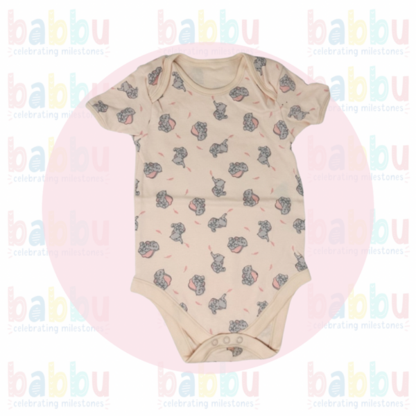 Bodysuits 24-36 Months - Pink Dumbo