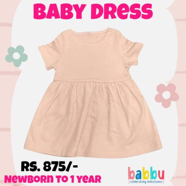 Dress 6-9 Months - Peach