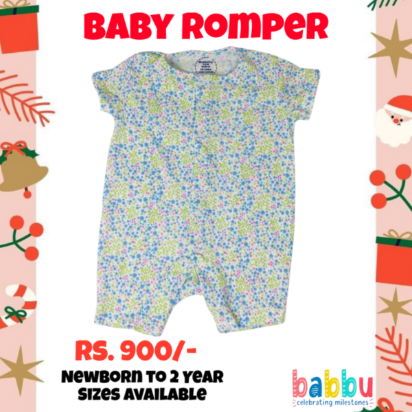 Rompers 18-24 Months - Green Floral