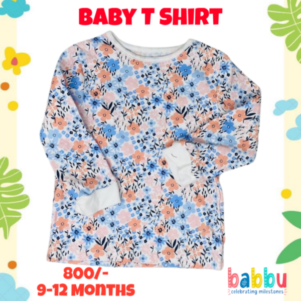 T Shirts 9-12 Months - floral