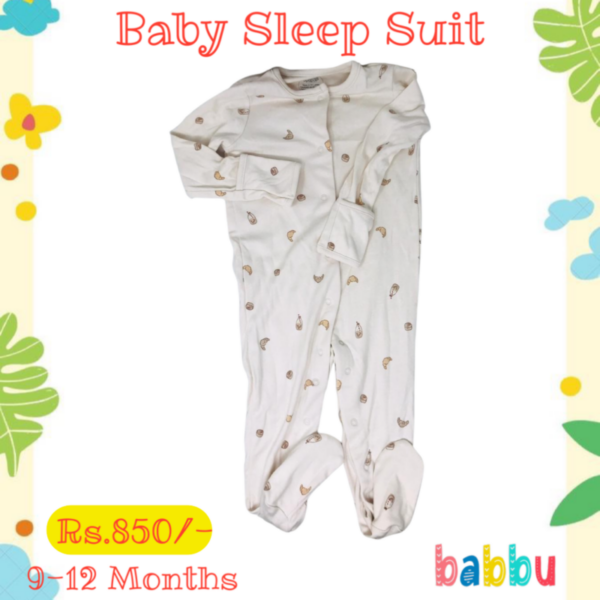 Sleep Suits 9-12 Months -Pastries