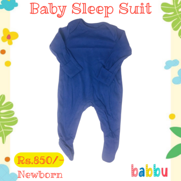 Sleep suits Newborn - dark blue envelop open