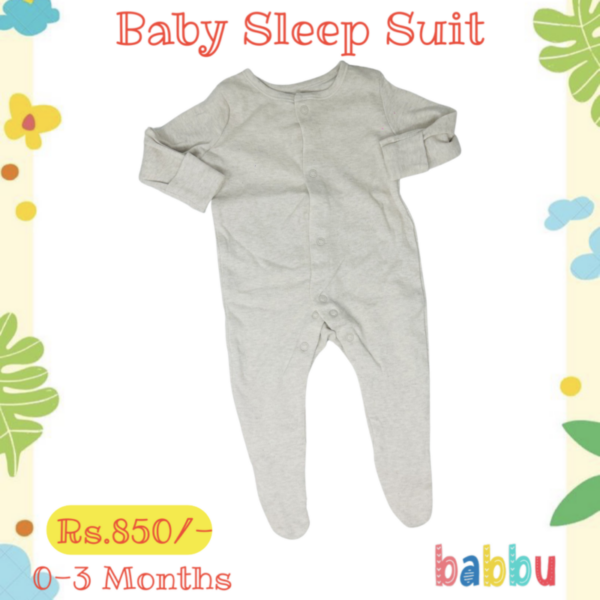 Sleep suits 0-3 Months - Beige