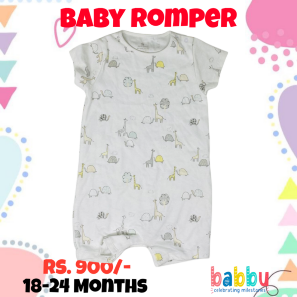 Rompers 18-24 Months - Turtle and Giraffe