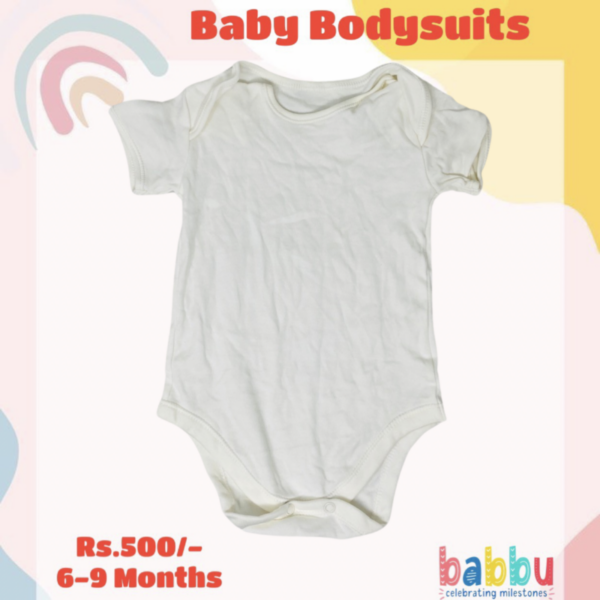 Bodysuit 6-9 Months - white