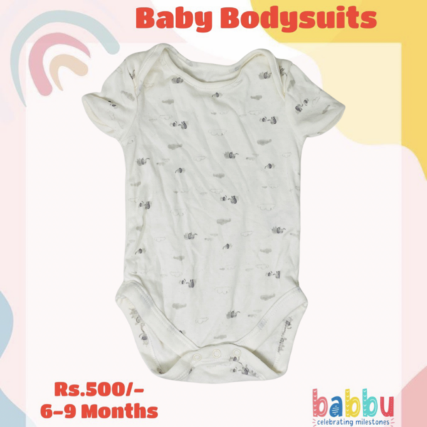 Bodysuit 6-9 Months - tiny animals