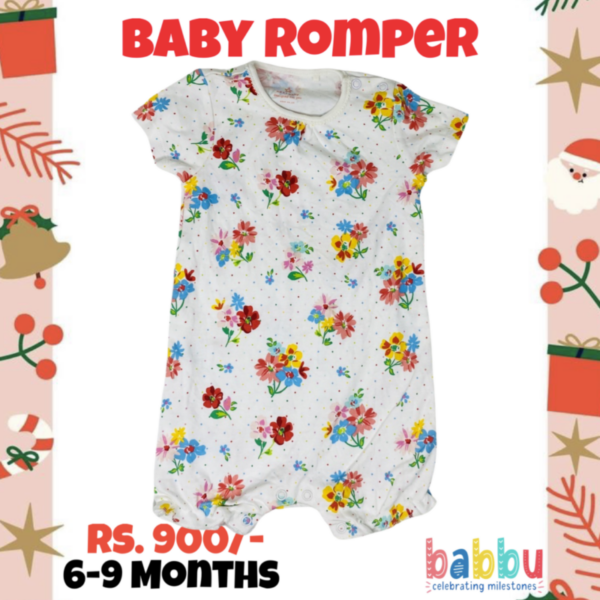 Rompers 6-9 Months - floral