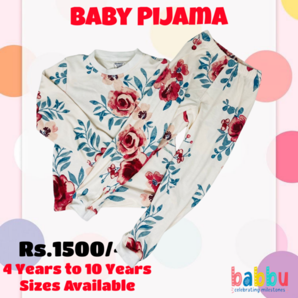 Pijamas 4-5 Years - Roses