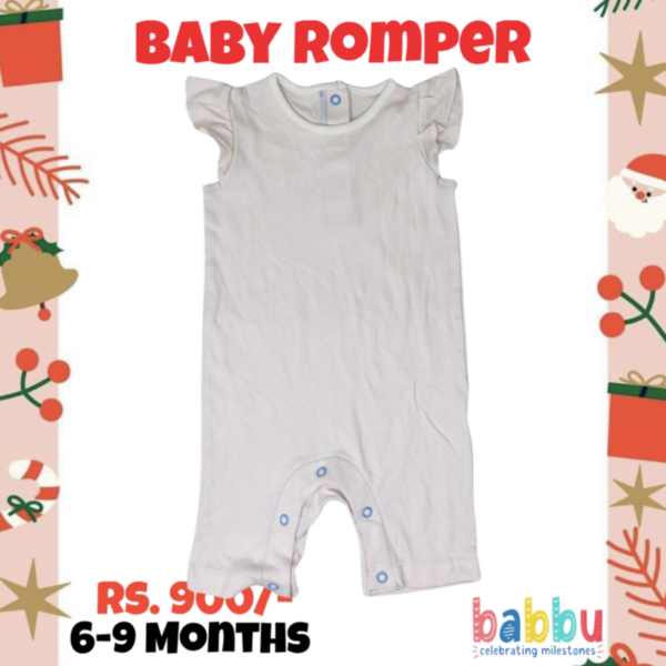 Rompers 6-9 Months - pink frills