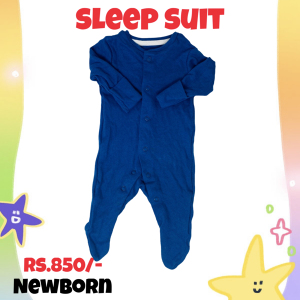 Sleep suits Newborn - Blue