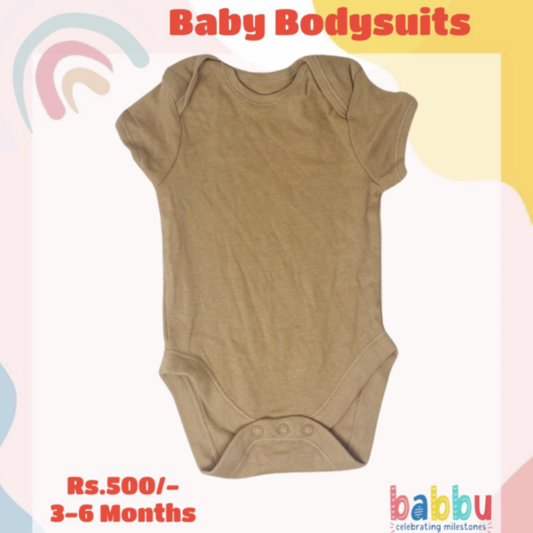 Bodysuits 3-6 Months - Brown