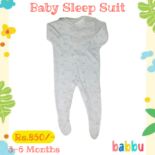 Sleep suits 3-6 Months - Clouds