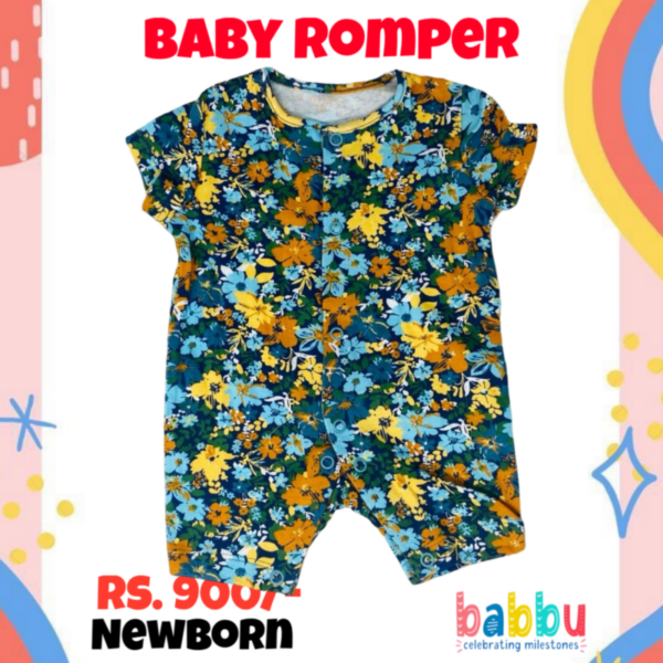 Rompers Newborn - Flowers