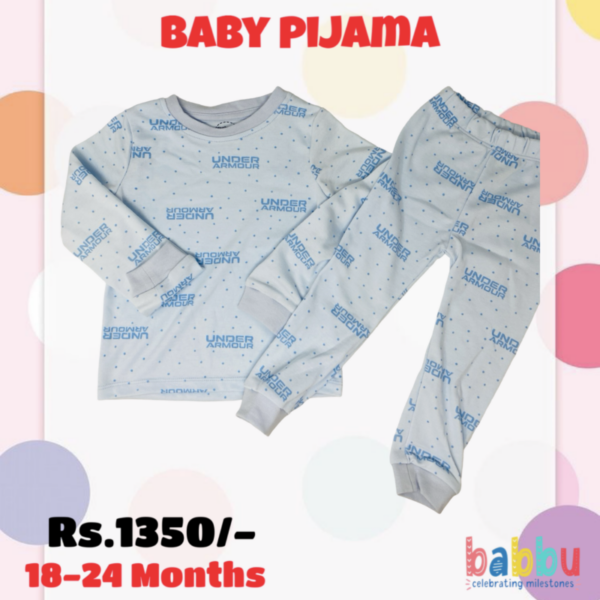 Pijamas Longleeve 18-24 Months -Under Armour