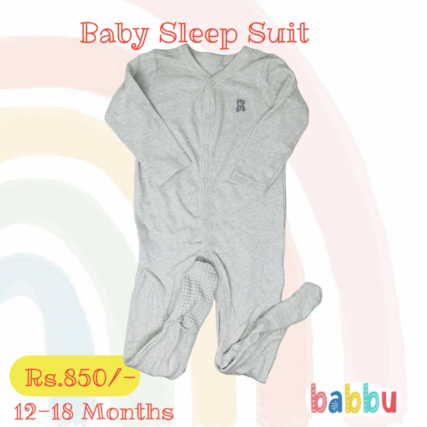 Sleep suits 12-18 Months - Small Bear