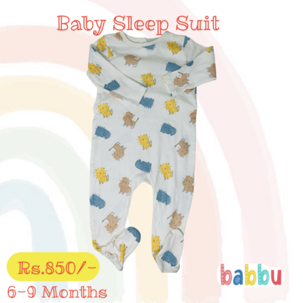 Sleep suits 6-9 Months - Cats