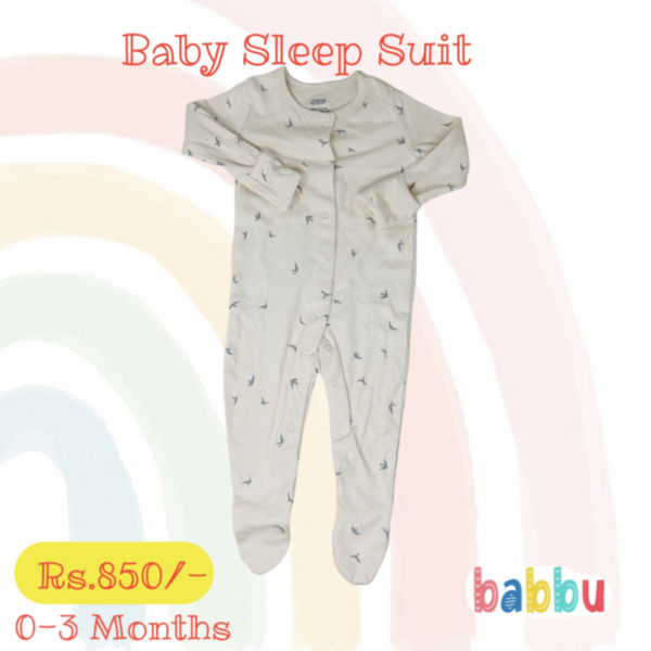 Sleep suits 0-3 Months - Many Birds