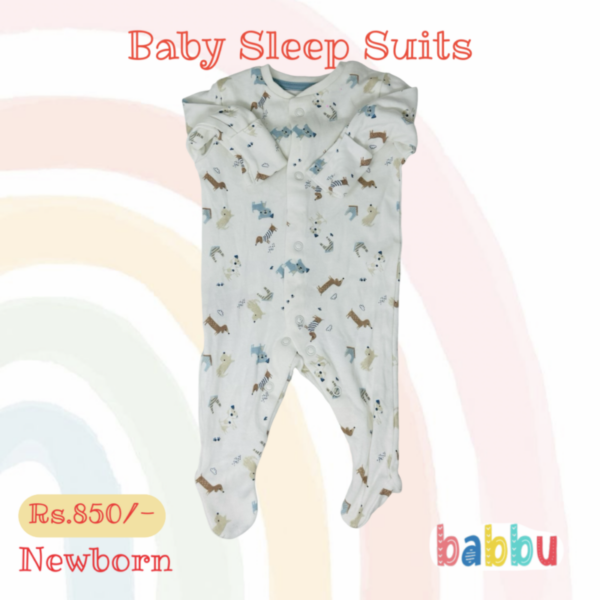 Sleep Suits Newborn - Doggies