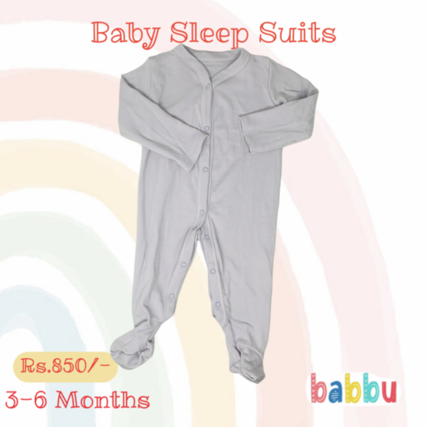 Sleep suits 3-6 Months - Purple