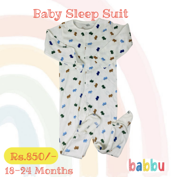 Sleep suits 18-24 Months - Multi Color Animals