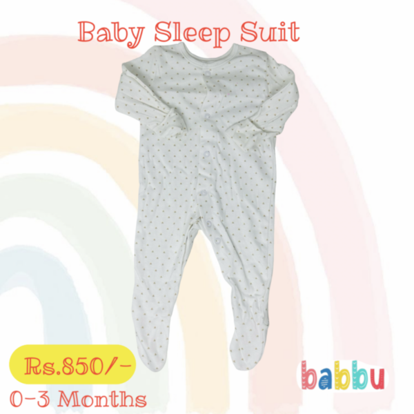 Sleep suits 0-3 Months - Triangles