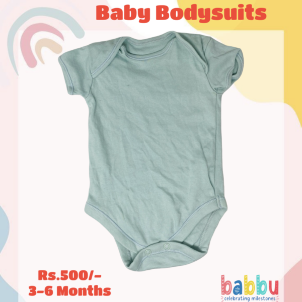 Bodysuits 3-6 Months - Light Green