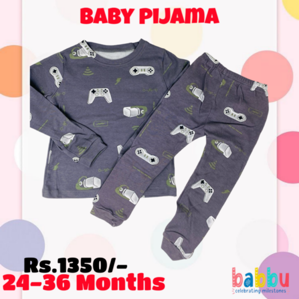 Pijamas Longsleeve 24-36 Months - Gamer