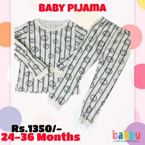 Pijamas Longsleeve 24-36 Months - Faces