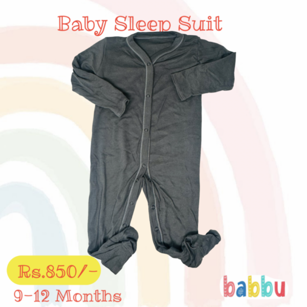 Sleep suits 9-12 Months - Black