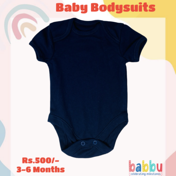 Bodysuits 3-6 Months - Dark Blue