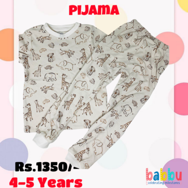 Pijamas Short sleeve 4-5 Years - Animals