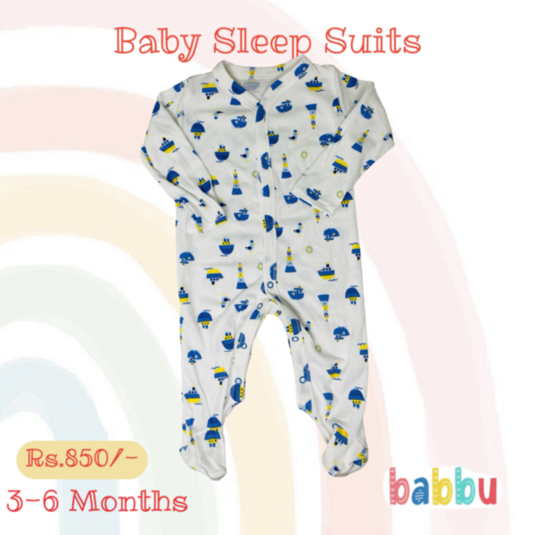 Sleep Suits 3-6 - ships