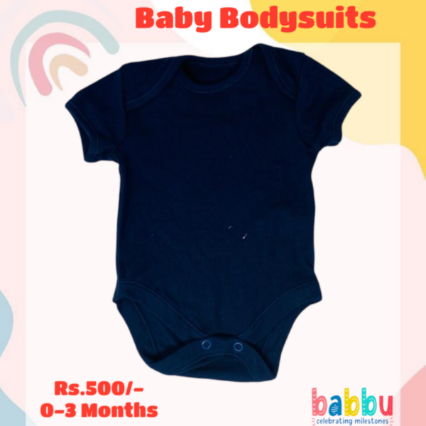 Bodysuits 0-3 Months - Dark Blue