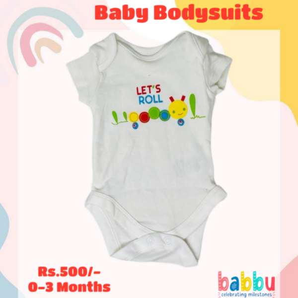 Bodysuits 0-3 Months - Lets Roll