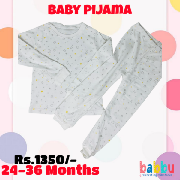 Pijamas Longsleeve 24-36 Months - Stars