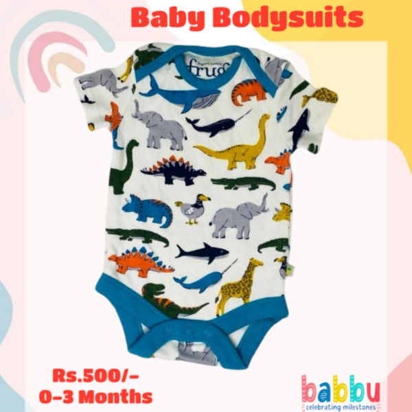 Bodysuits 0-3 Months - Dinos