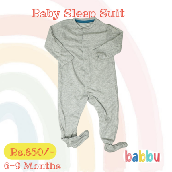 Sleep suits 6-9 Months - Ash