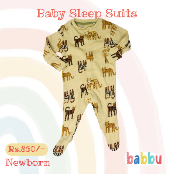 Sleep suits Newborn - Tiger