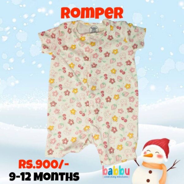 Rompers 9-12 Months -floral