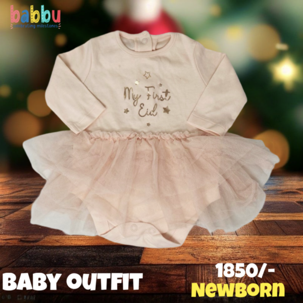 Baby Outfit Newborn - My First Eid