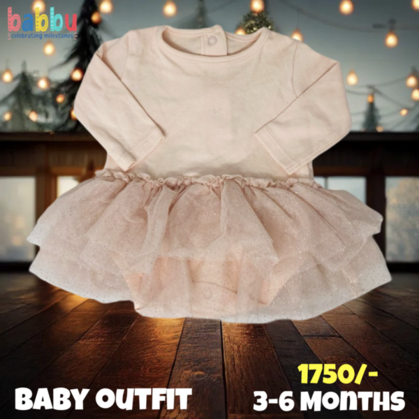 Baby Outfit 3-6 Months - Cream