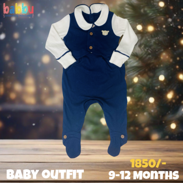 Baby Outfit 9-12 Months - Blue