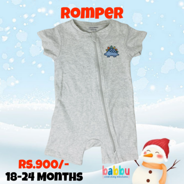 Rompers 18-24 Months - Zipper Dino