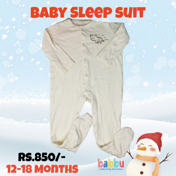 Sleep suits 12-18 Months - Tiger