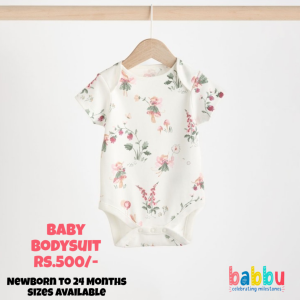 Bodysuit 12-18 Months - Big Flowers