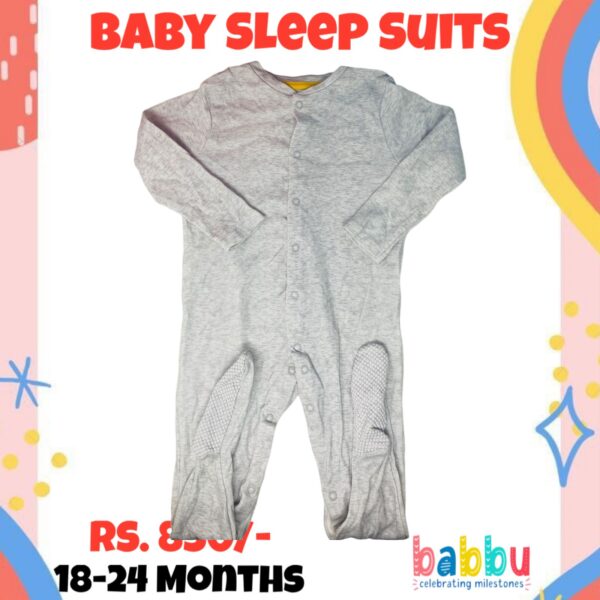 Sleep suits 18-24 Months - Grey