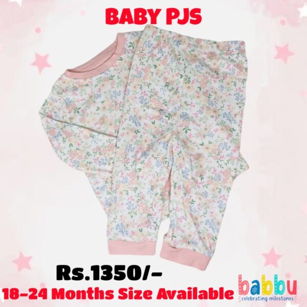 Pijamas 18-24 Months - Flowers