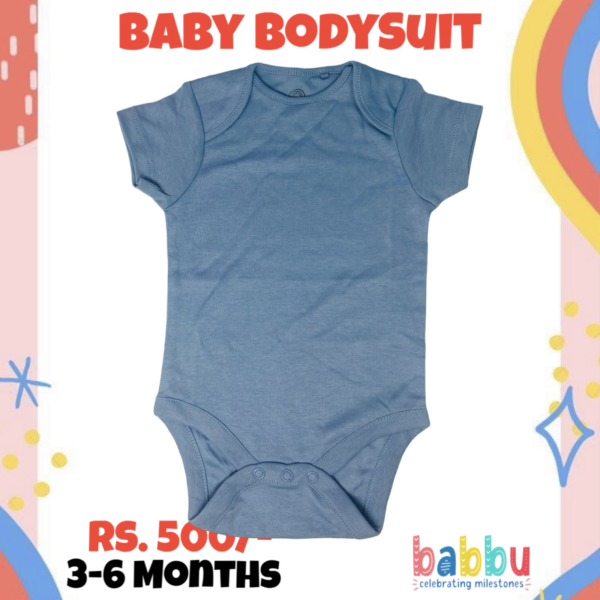 Bodysuits 3-6 Months - Brushed Dark Blue