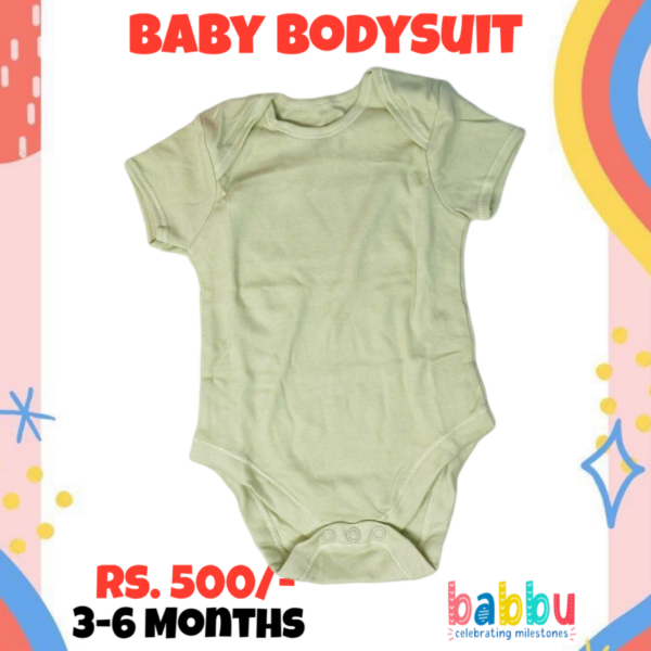 Bodysuits 3-6 Months - Light Green